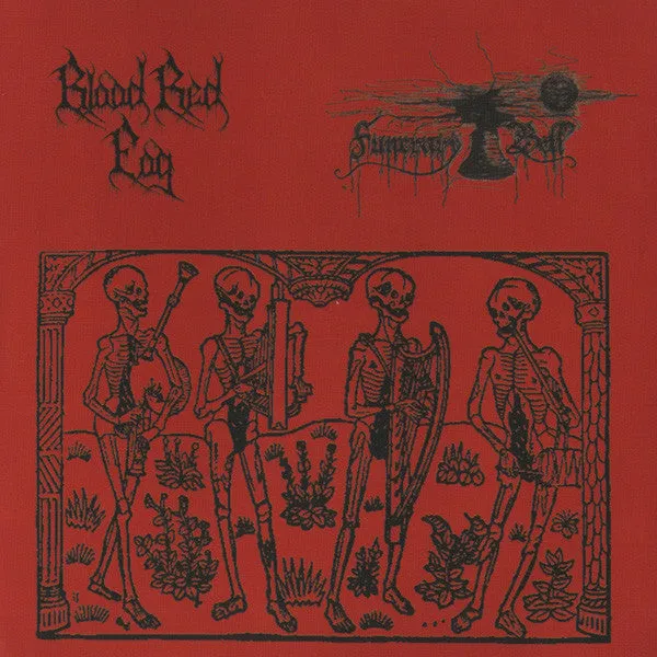 Blood Red Fog / Funerary Bell split CD finsk black metal