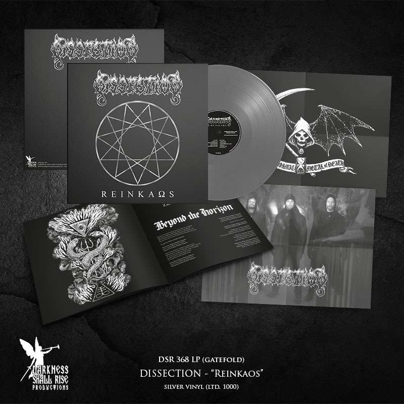 Dissection Reinkaos LP sølvvinyl black metal