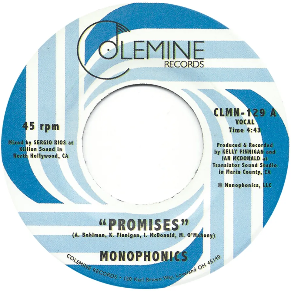 Monophonics Promises 7-tommer svart vinyl psych-soul