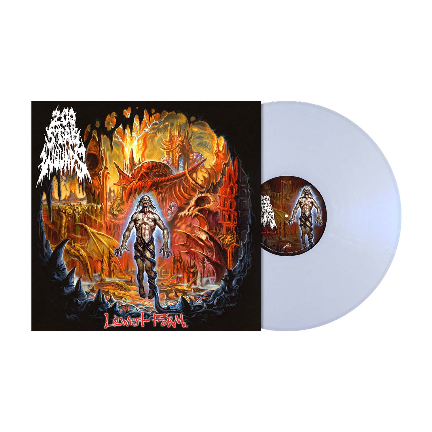 200 Stab Wounds Lowest Form LP Demon Semen vinyl limited