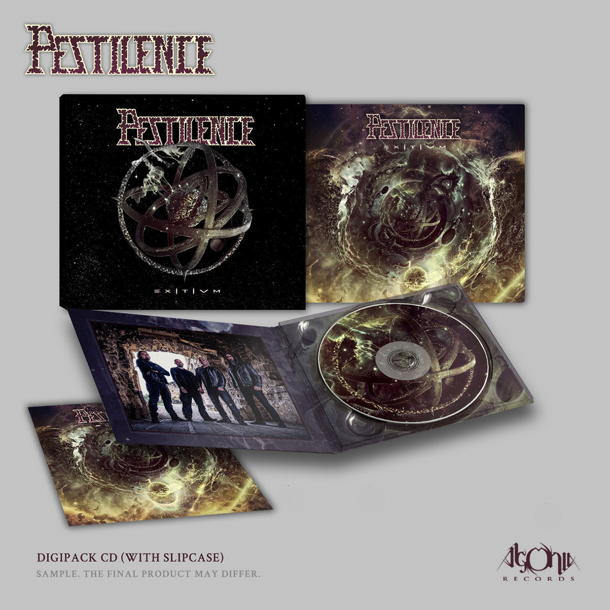 Pestilence Exitivm CD digipak nummerert