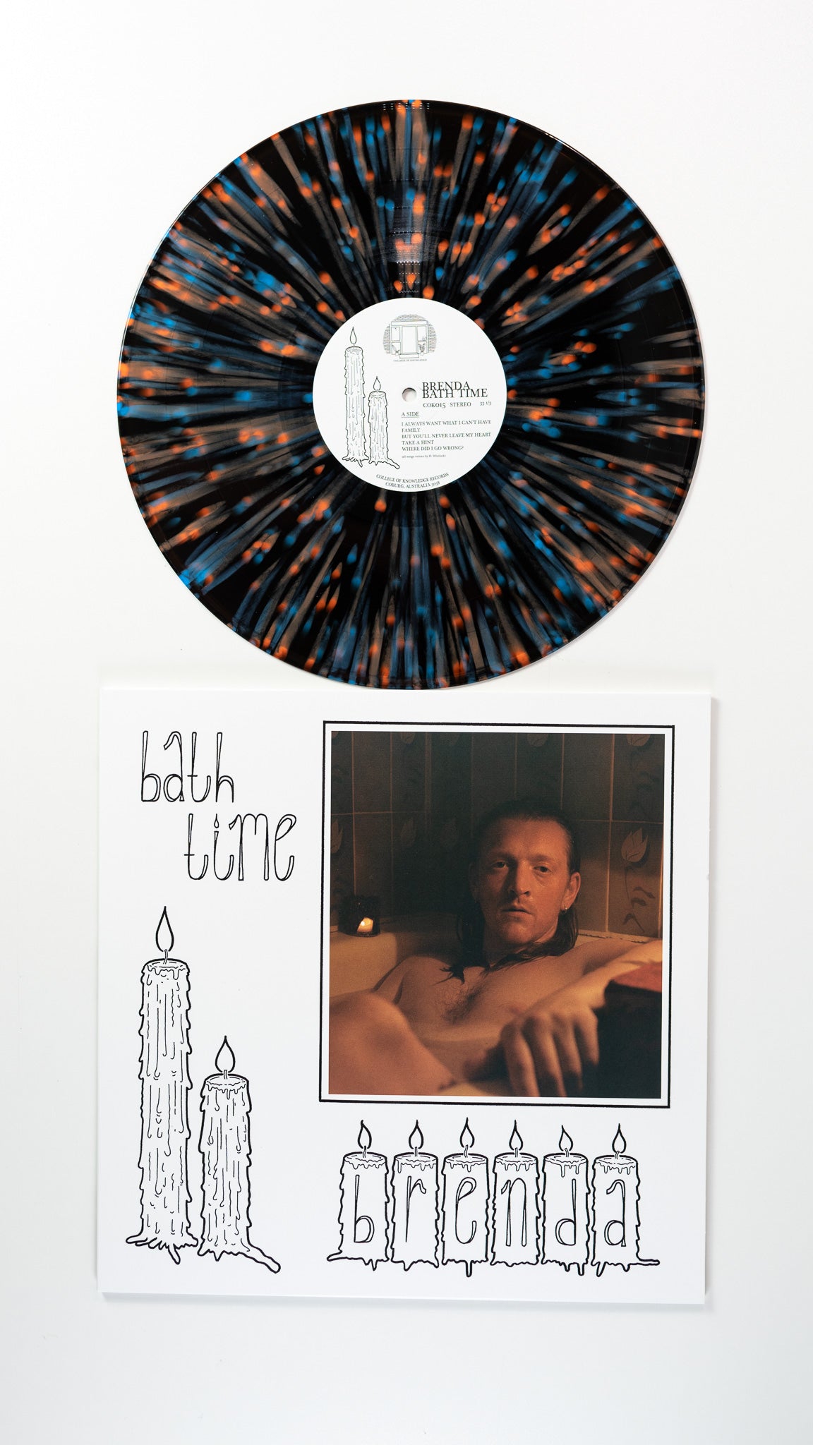 Brenda Bath Time LP svart vinyl soulballader