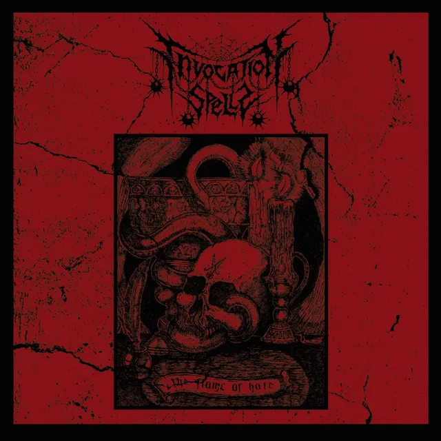 Invocation Spells The Flame Of Hate LP splatter vinyl
