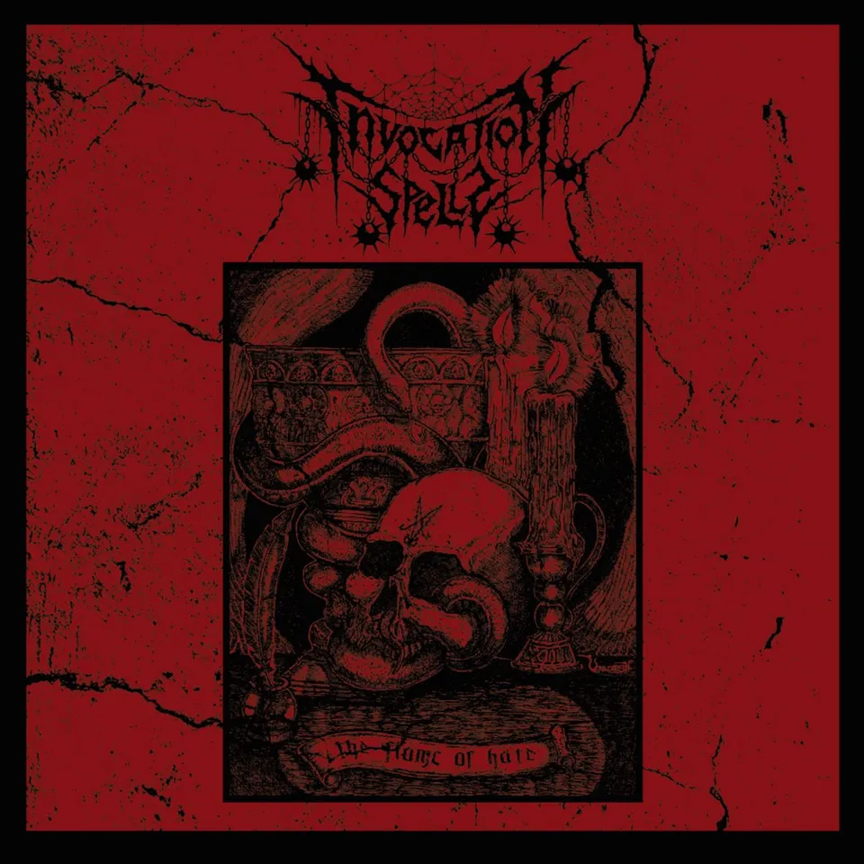 Invocation Spells The Flame Of Hate LP splatter vinyl