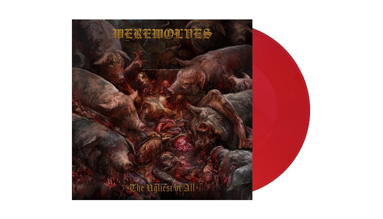 WEREWOLVES The Ugliest Of All LP rød vinyl