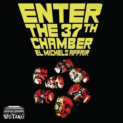 El Michels Affair Enter The 37th Chamber LP gul-svart vinyl