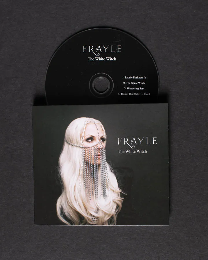 Frayle The White Witch CD reissue ny artwork