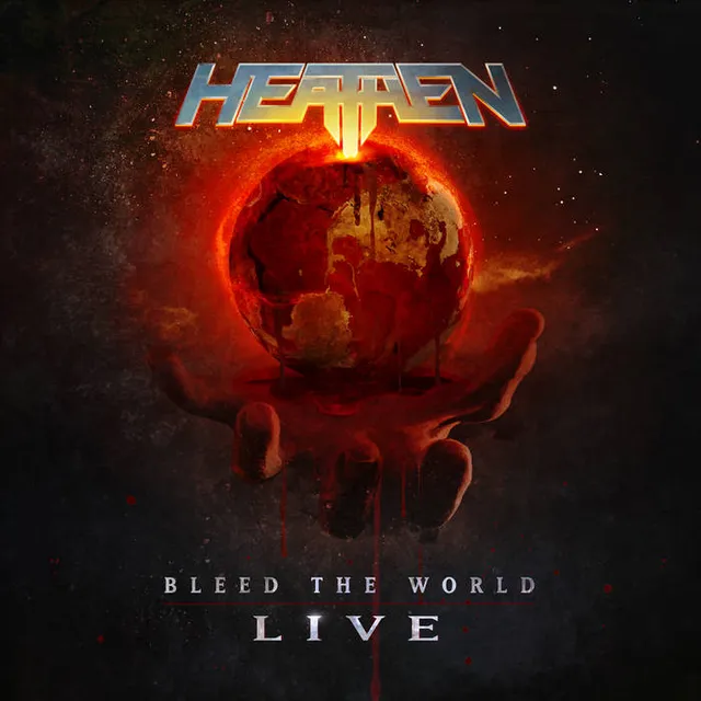 Heathen Bleed The World Live CD jewelcase thrash metal
