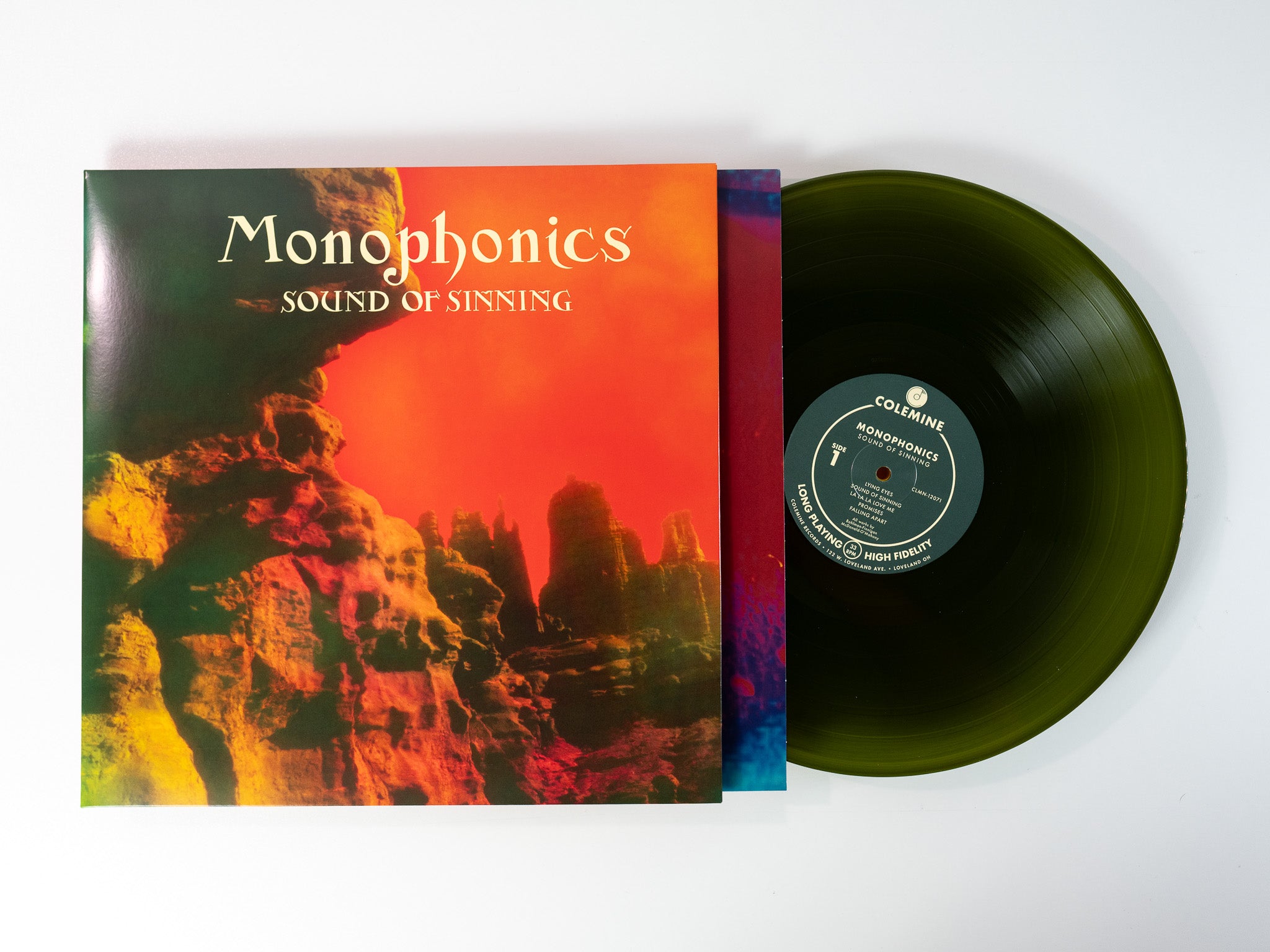 Monophonics Sound Of Sinning LP orange splatter vinyl
