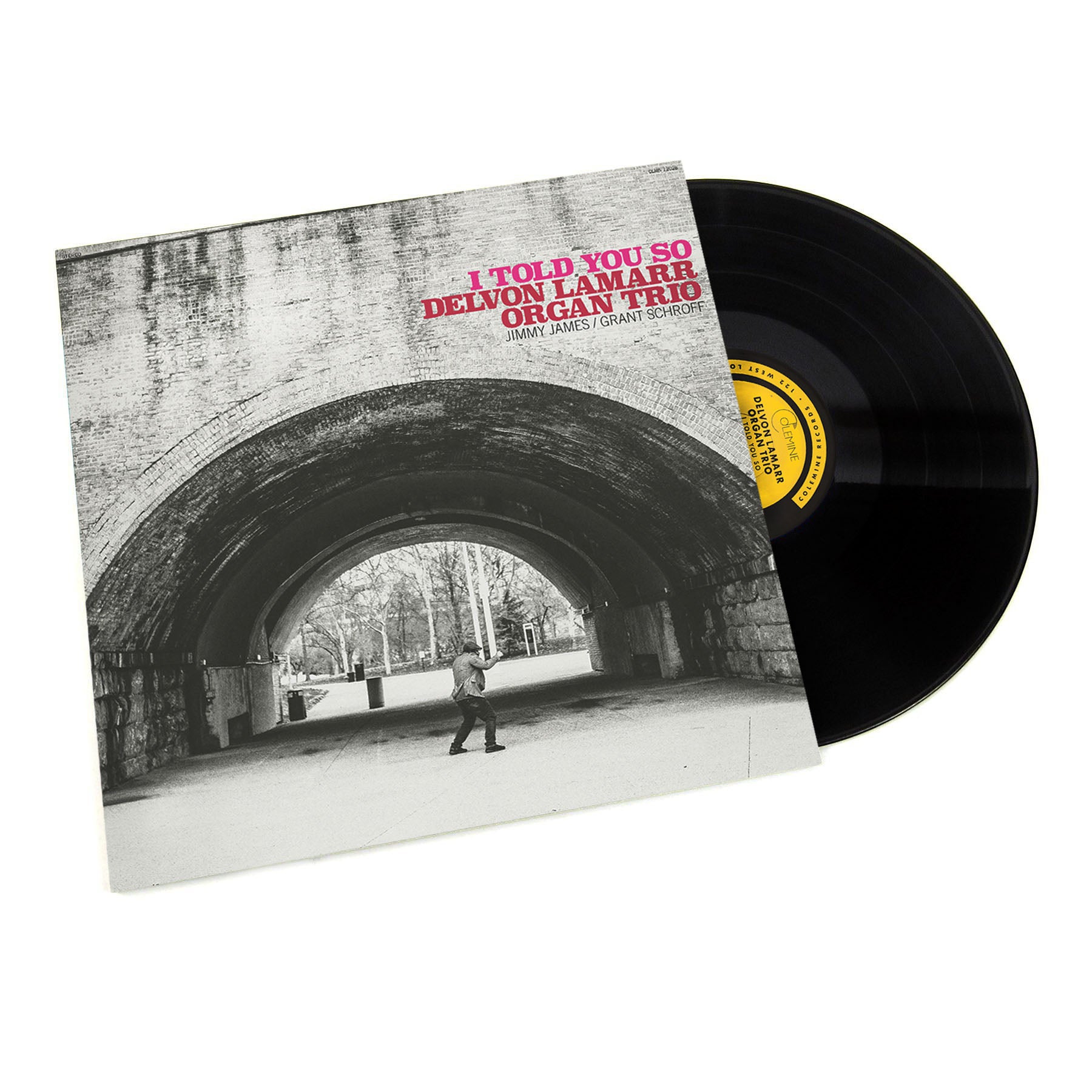Delvon Lamarr Organ Trio I Told You So vinyl LP svart