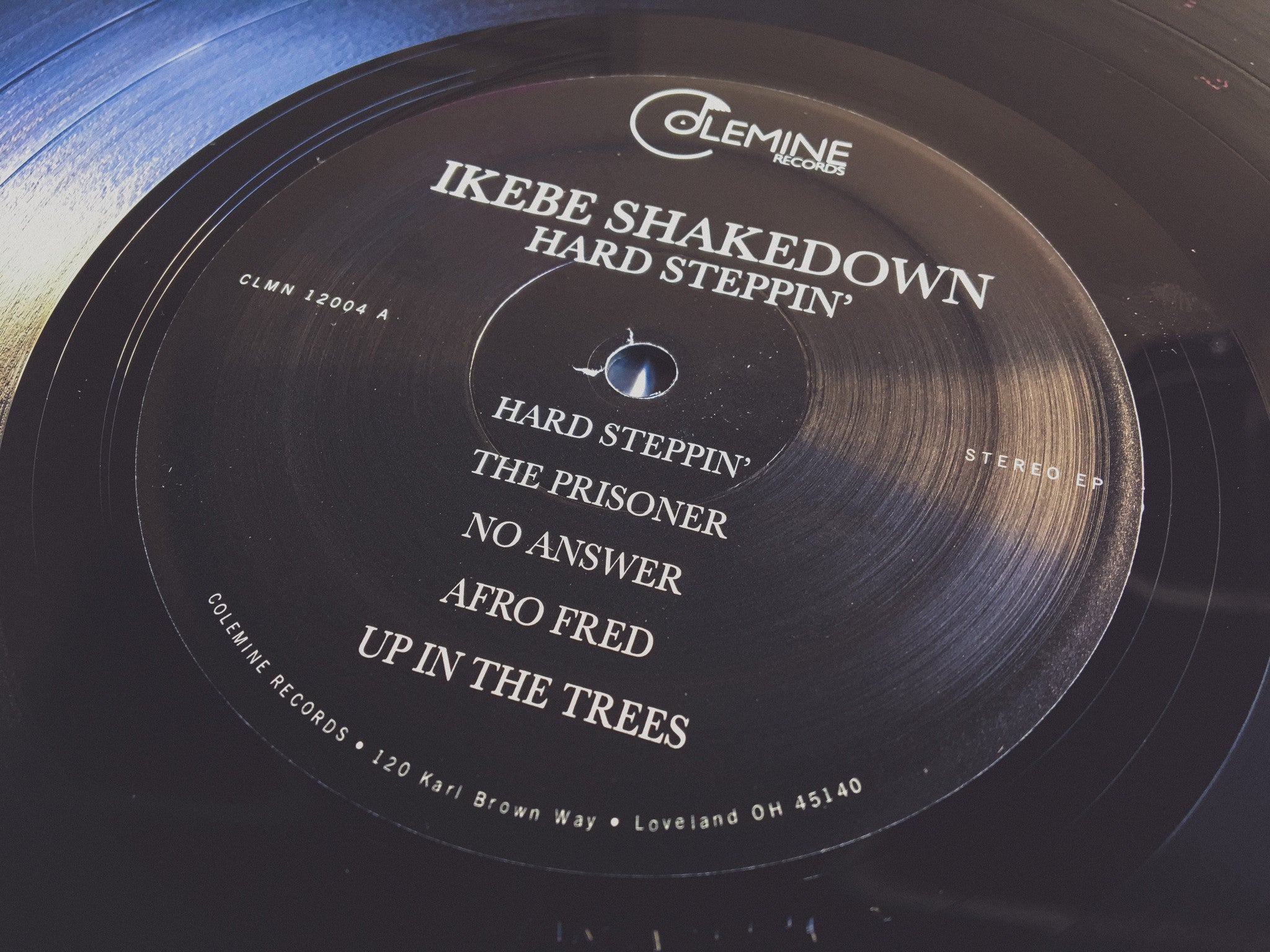 Ikebe Shakedown Hard Steppin’ CLMN-12004 12" afro-funk EP