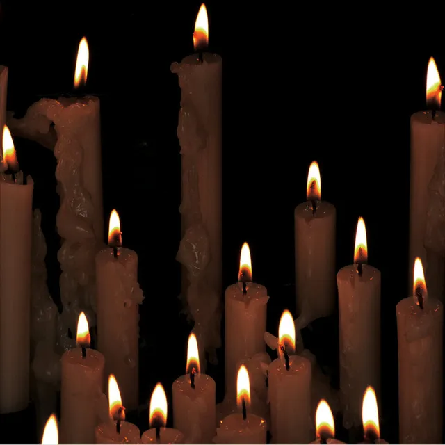 Black Cilice Votive Fire LP vinylplate svart