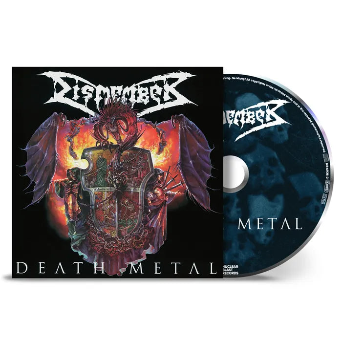 Dismember Death Metal CD jewelcase 5 bonusspor