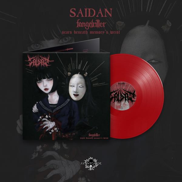 Saidan Fangdriller Scars Beneath Memory's Wrist LP rød