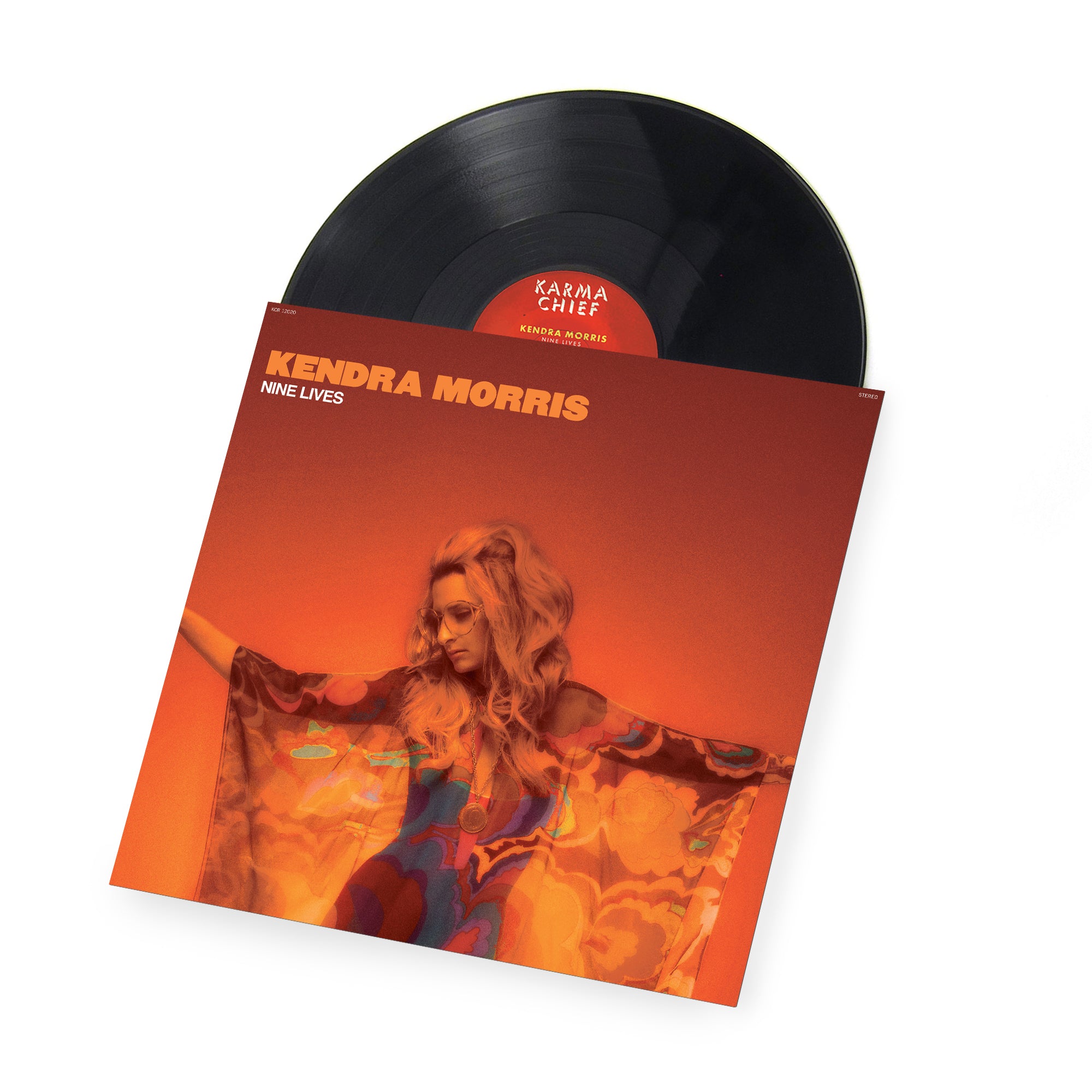 Kendra Morris Nine Lives LP translucent orange vinyl soul