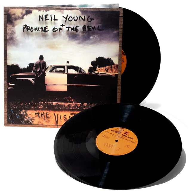 Neil Young The Visitor 2LP vinylplate dobbel 2017