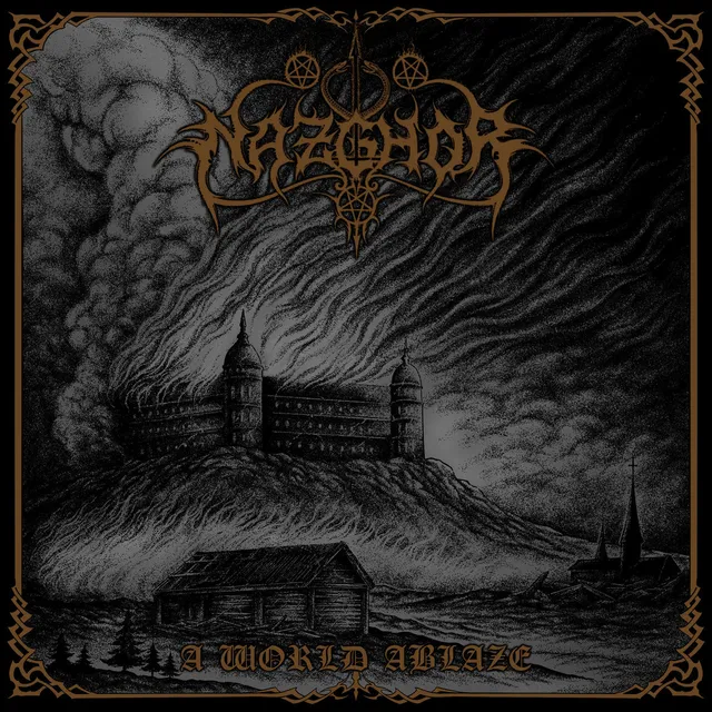 Nazghor A World Ablaze LP svart vinyl nummerert