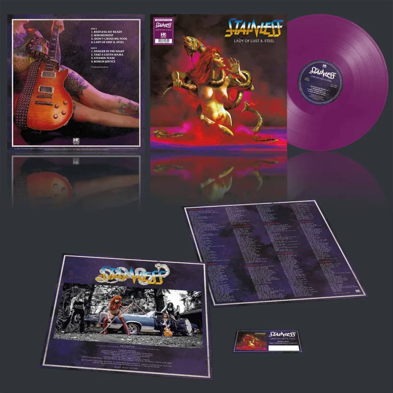 Stainless Lady Of Lust & Steel LP fiolett vinyl
