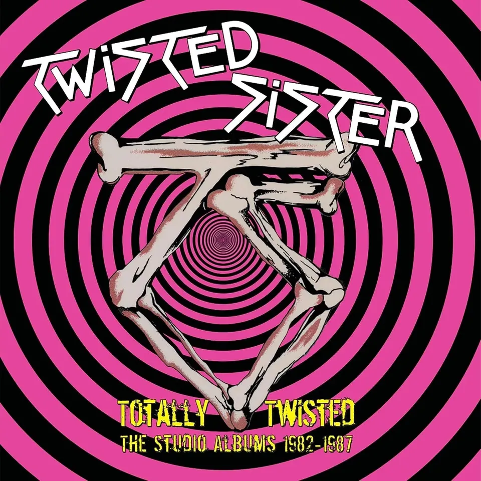 Twisted Sister Totally Twisted LP boks 5 vinyl 1982-87