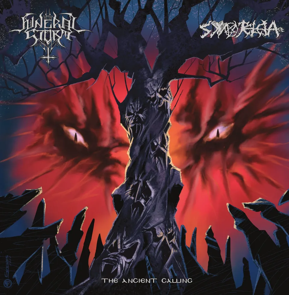 Funeral Storm Synteleia The Ancient Calling 7" lilla rød