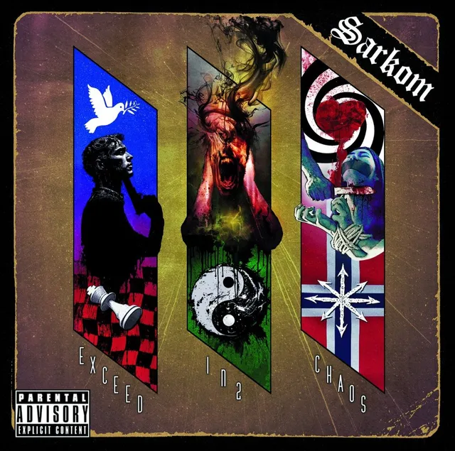 SARKOM Exceed In2 Chaos 2LP vinylplate norsk black metal