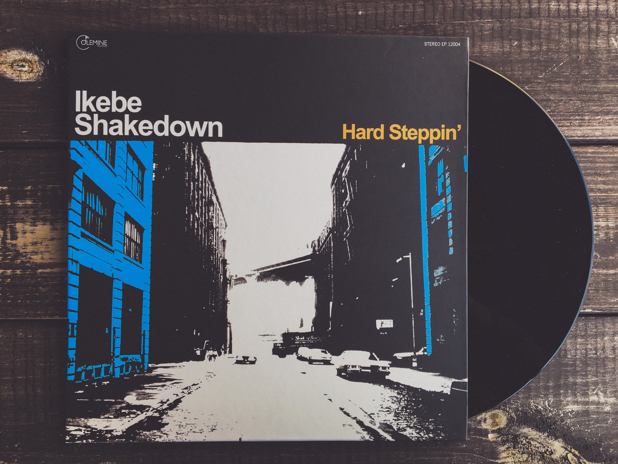 Ikebe Shakedown Hard Steppin’ CLMN-12004 12" afro-funk EP