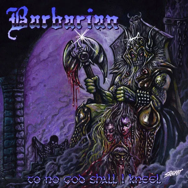 Barbarian To No God Shall I Kneel CD metal