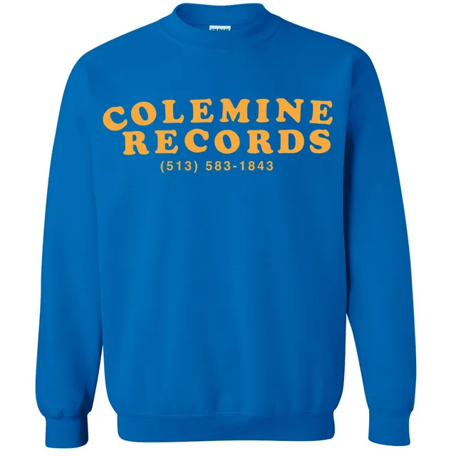Colemine Phone Number sweatshirt royal blue genser