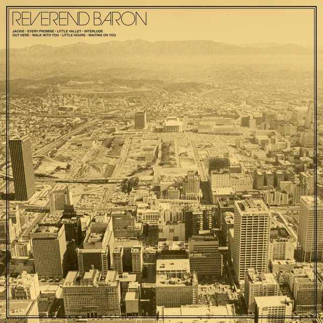 Reverend Baron Overpass Boy vinyl-LP coke clear vinyl