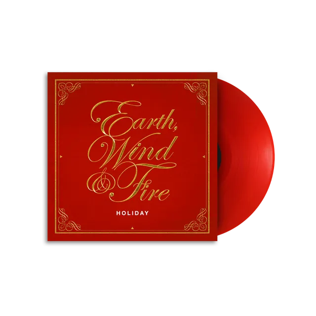 Earth, Wind & Fire Holiday vinyl LP ruby
