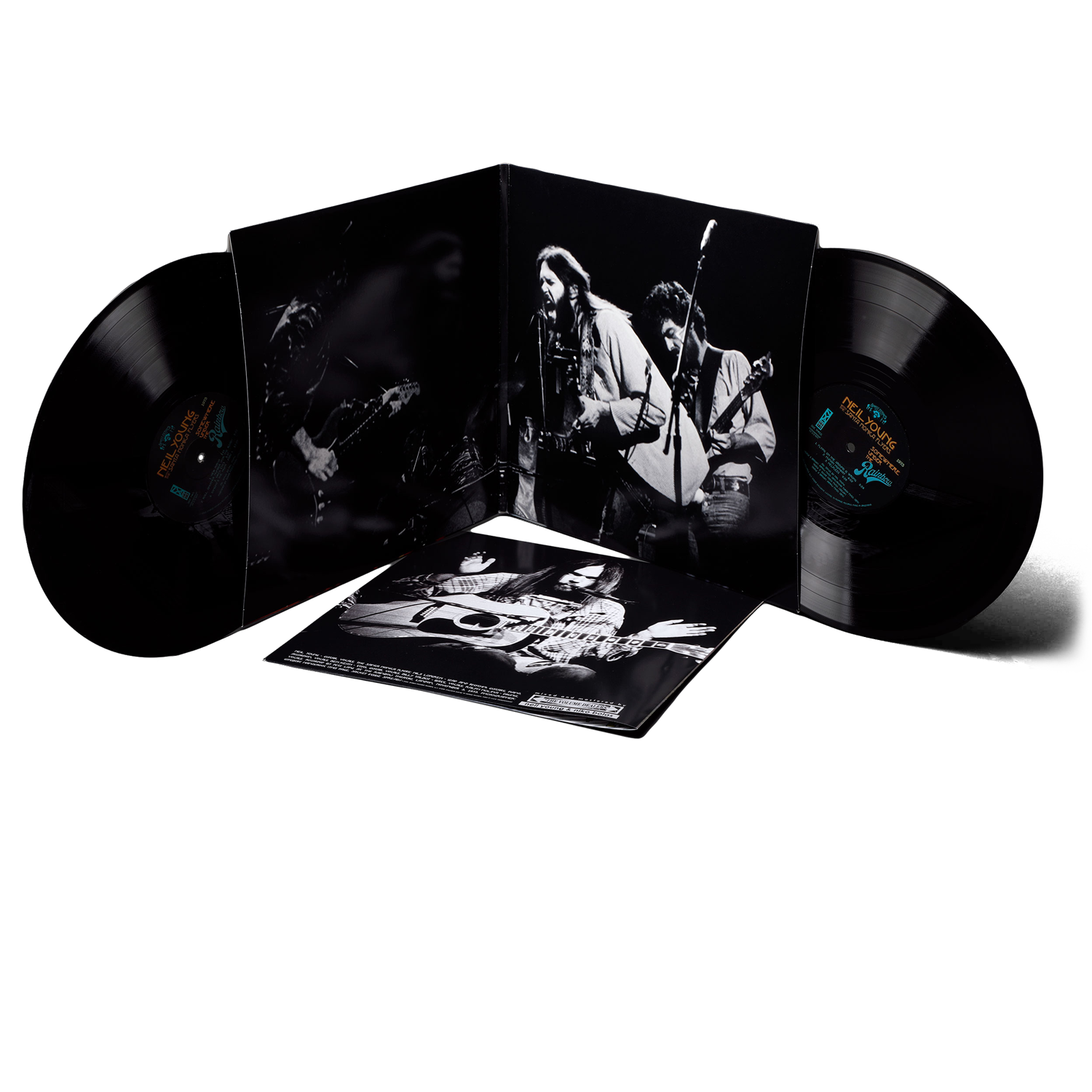 Neil Young Somewhere Under the Rainbow 1973 dobbel-LP live