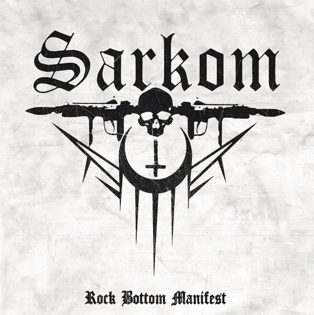 Sarkom Rock Bottom Manifest 7" EP svart vinyl