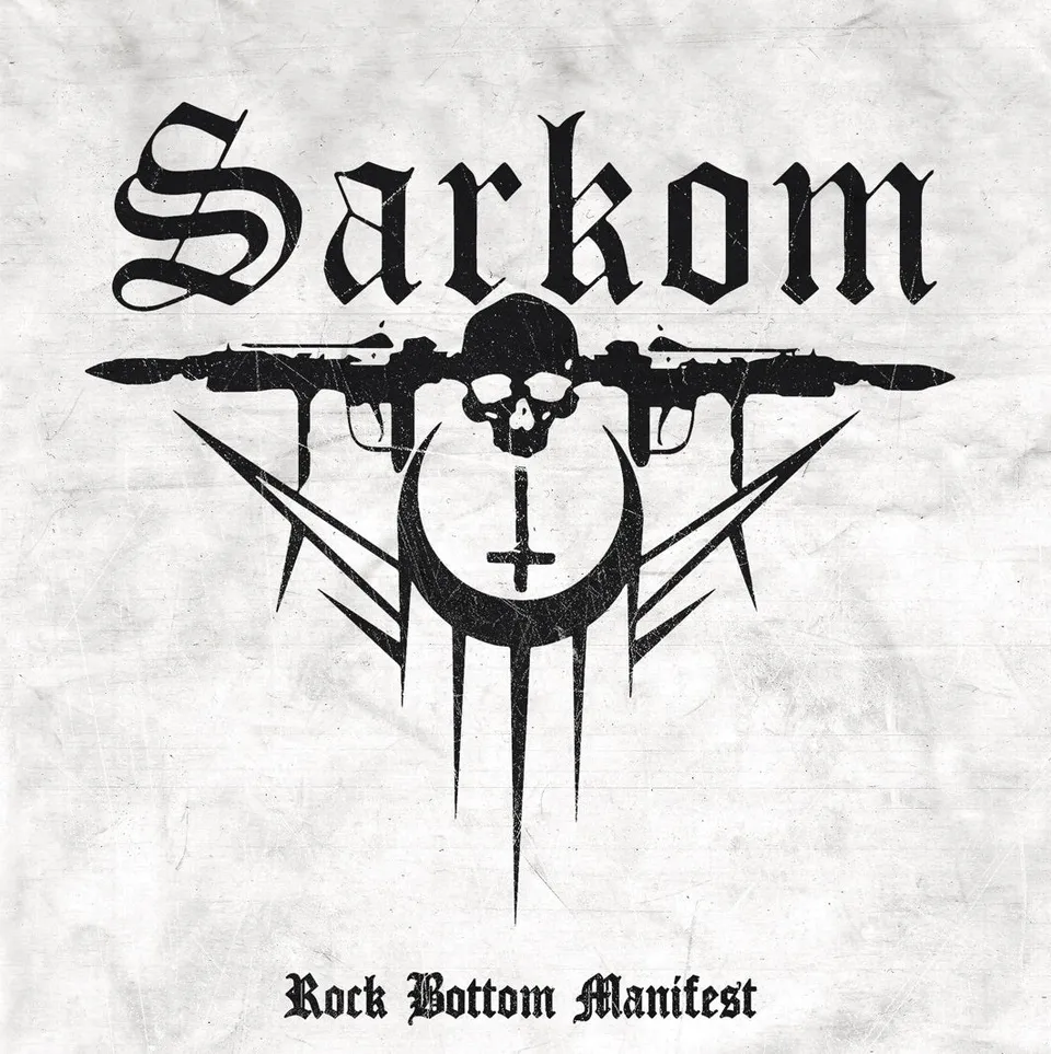 Sarkom Rock Bottom Manifest 7" EP svart vinyl