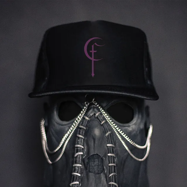 Frayle Symbol snapback caps lilla svart