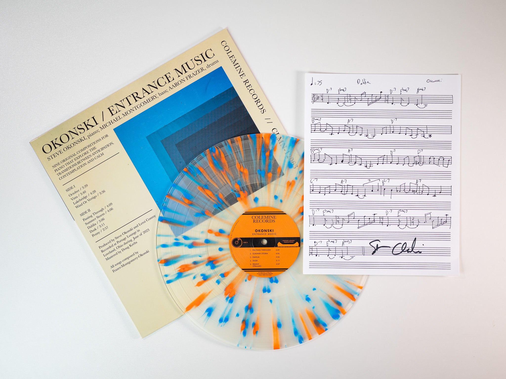 Okonski Entrance Music LP vinyl sort jazz