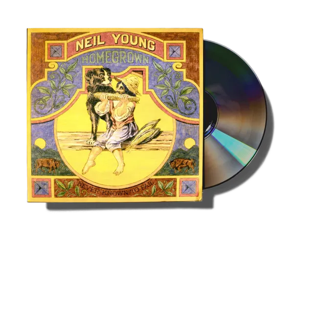 Neil Young Homegrown CD album uutgitt 1975
