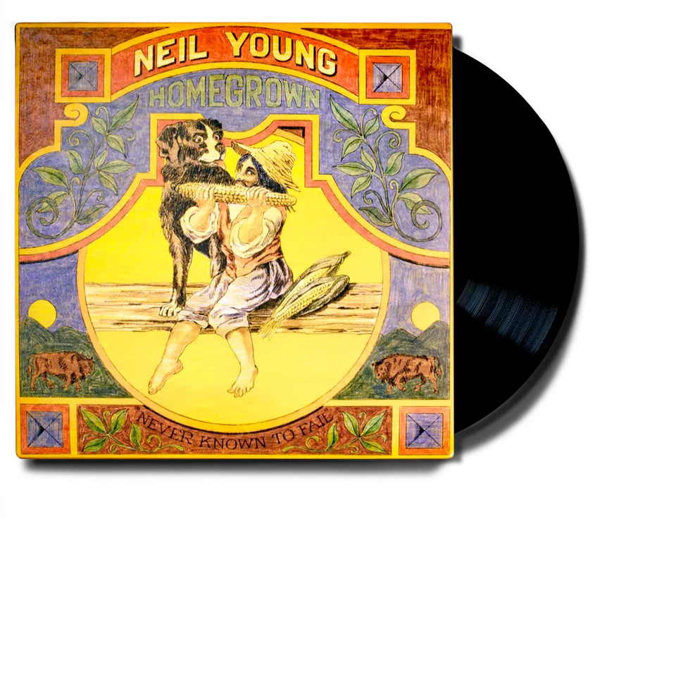 Neil Young Homegrown vinyl LP broen Harvest