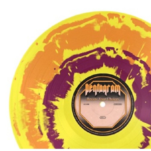 Pentagram Review Your Choices LP gul oransje lilla vinyl