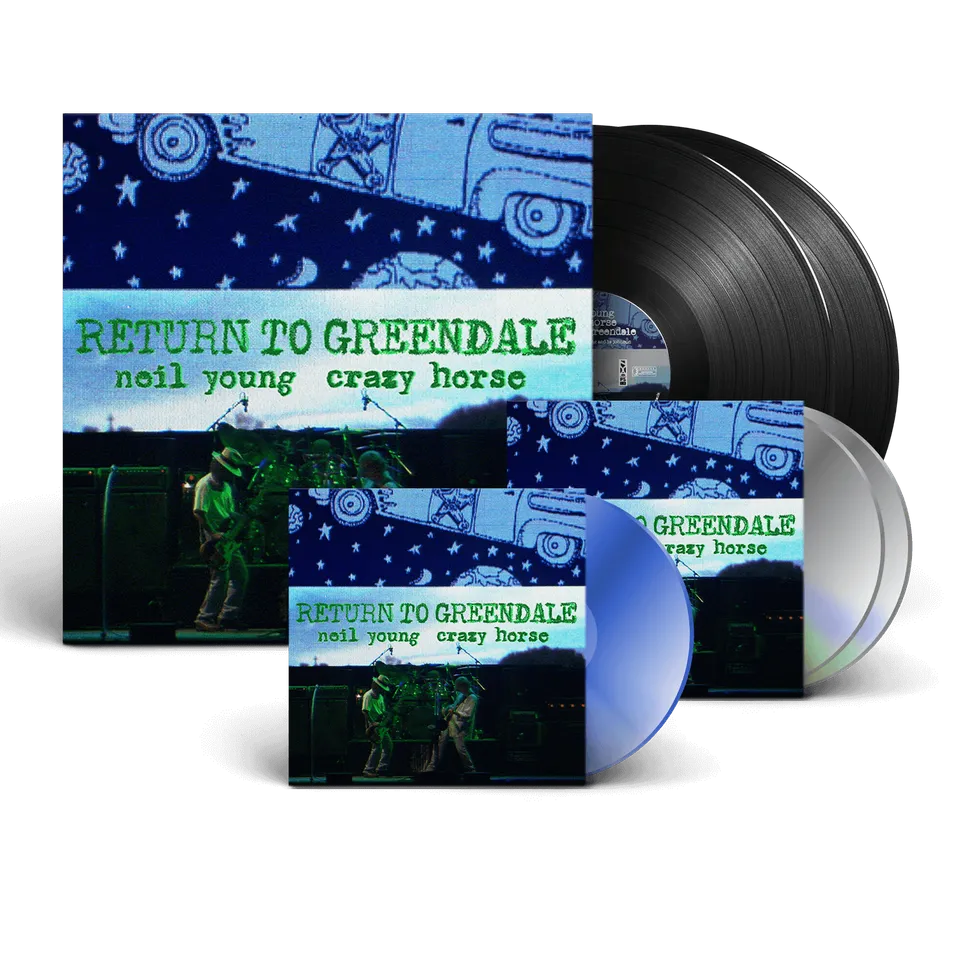 Neil Young Return to Greendale Deluxe 2LP+2CD+Blu-ray boks