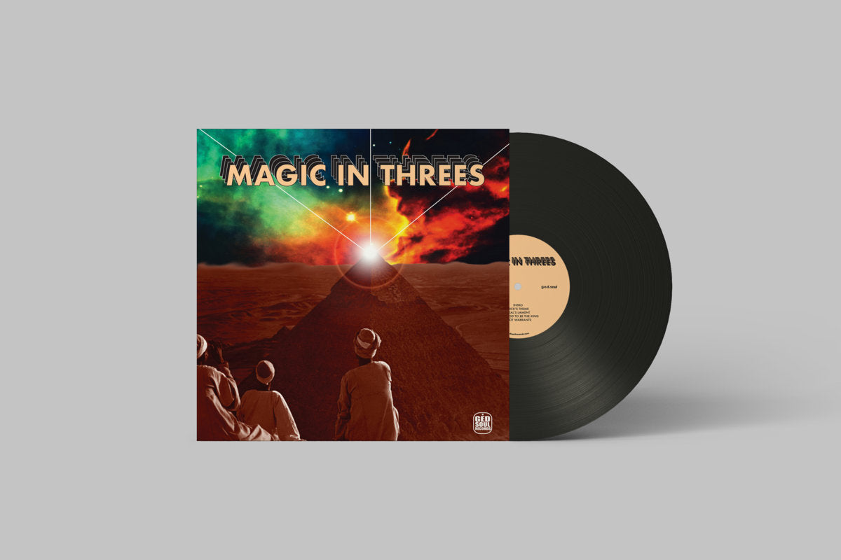 G.E.D. Soul Magic In Threes Magic In Threes LP svart vinyl