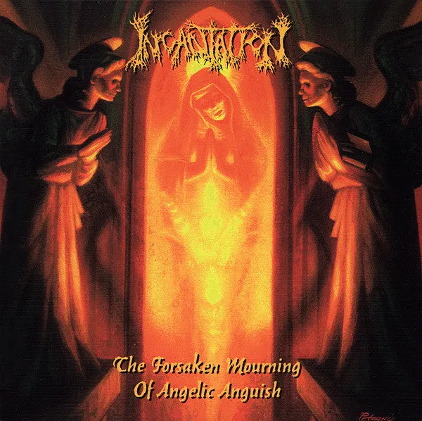 Incantation The Forsaken Mourning Of Angelic Anguish LP oransje