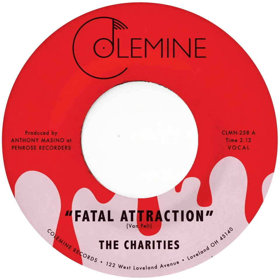 Colemine The Charities Fatal Attraction 45 singel farget vinyl