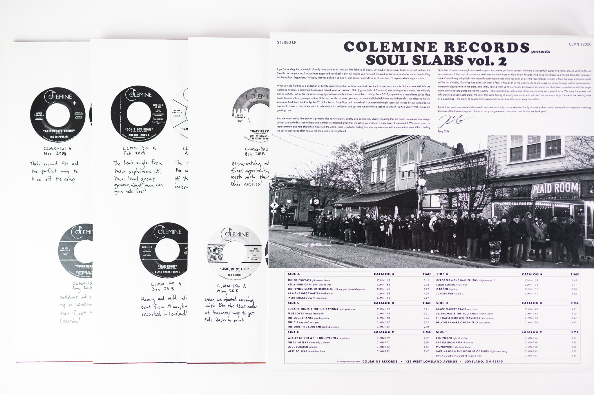 Soul Slabs Vol. 2 samleboks 3xLP vinylbox