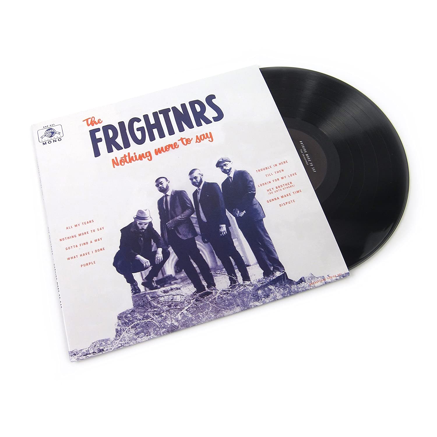 The Frightnrs Nothing More To Say vinyl LP svart rocksteady