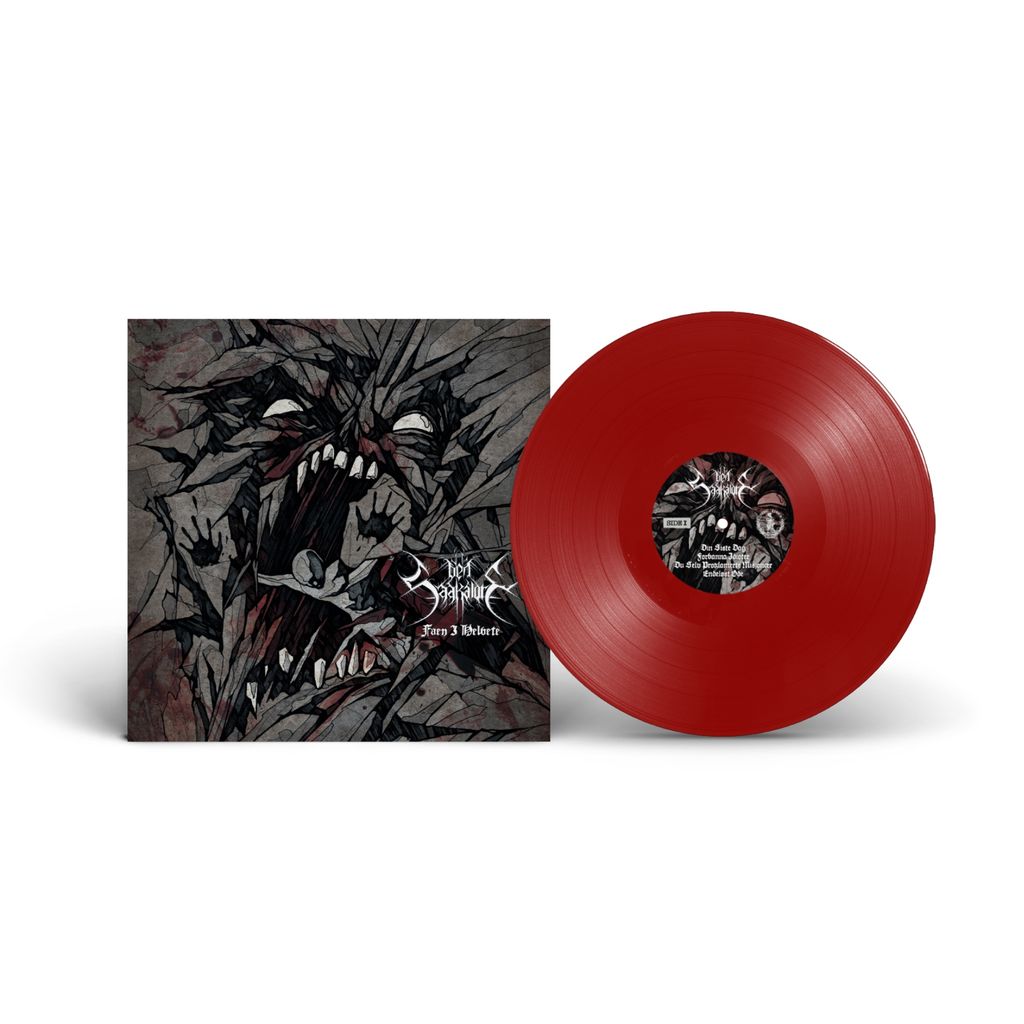 Den Saakaldte Faen i Helvete vinyl LP rød 200 eks