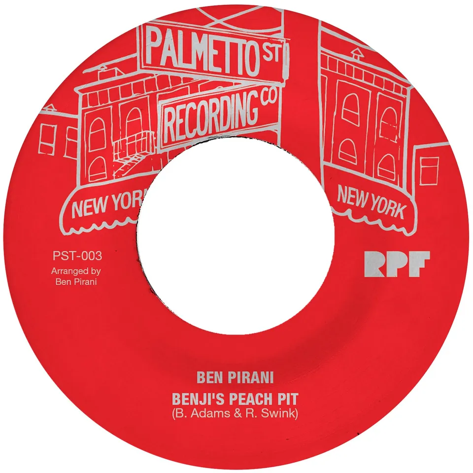 Ben Pirani Benji Peach Pit 7" vinyl svart