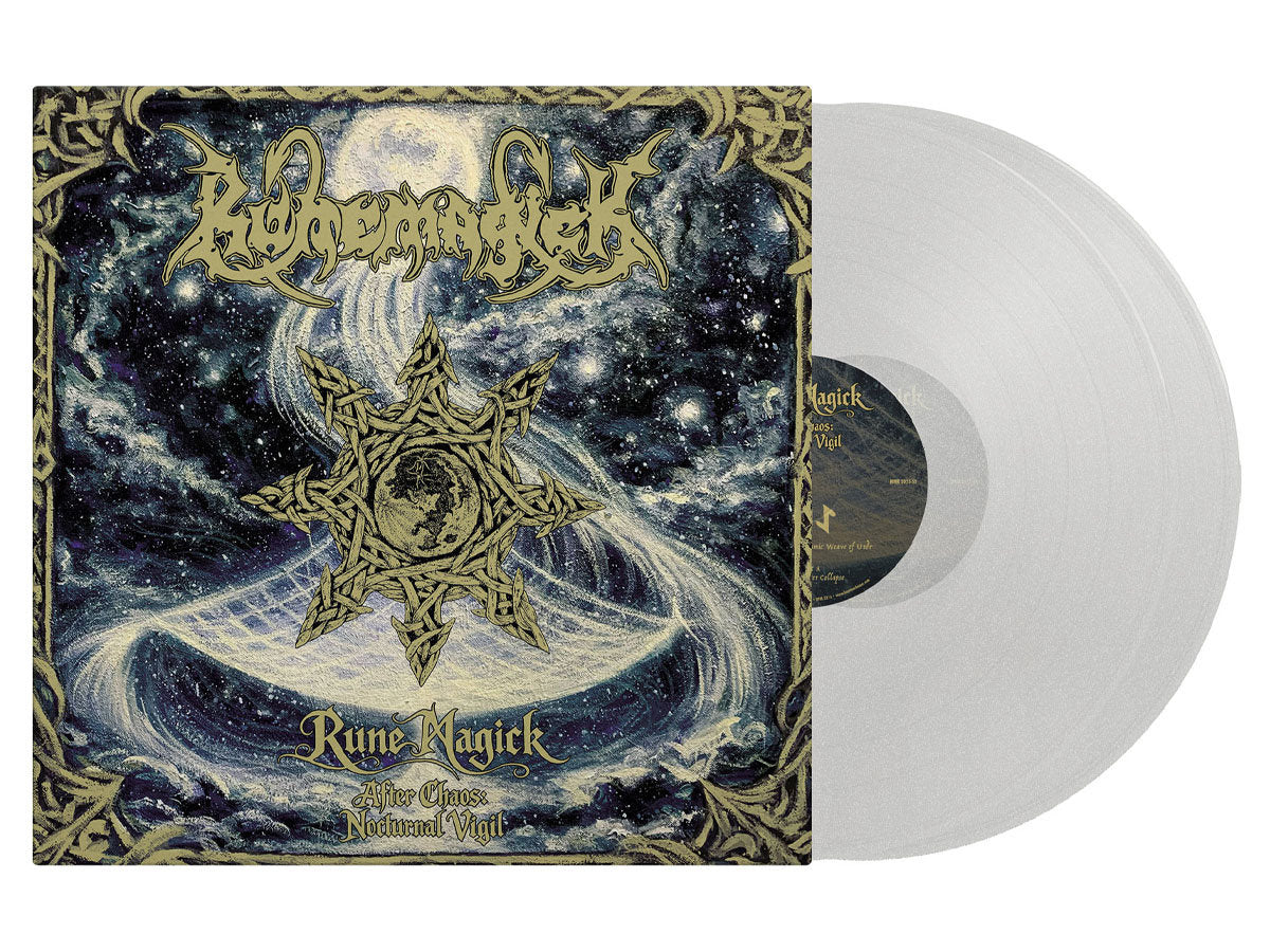Runemagick After Chaos Nocturnal Vigil 2LP clear vinyl