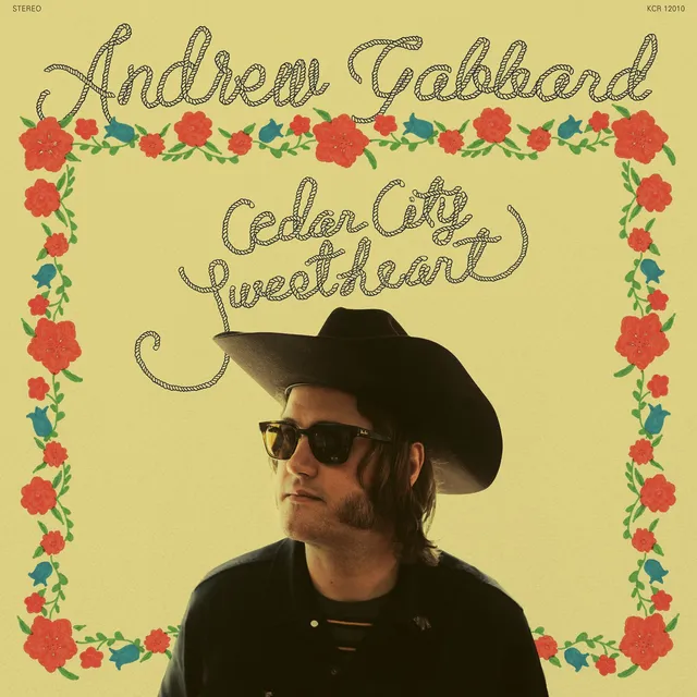 Andrew Gabbard Cedar City Sweetheart vinyl LP cyanblå