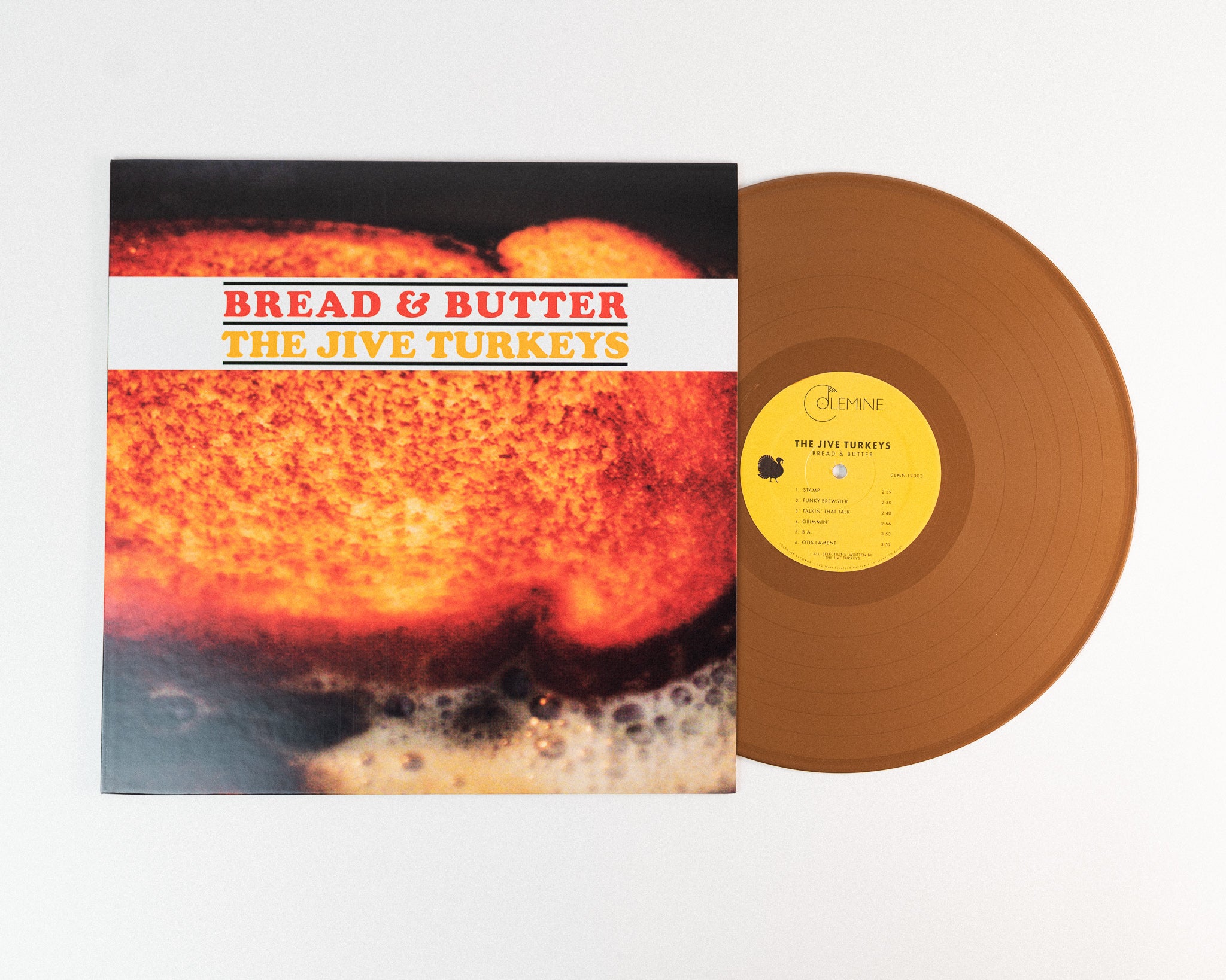 The Jive Turkeys Bread & Butter LP vinylplate funk brun
