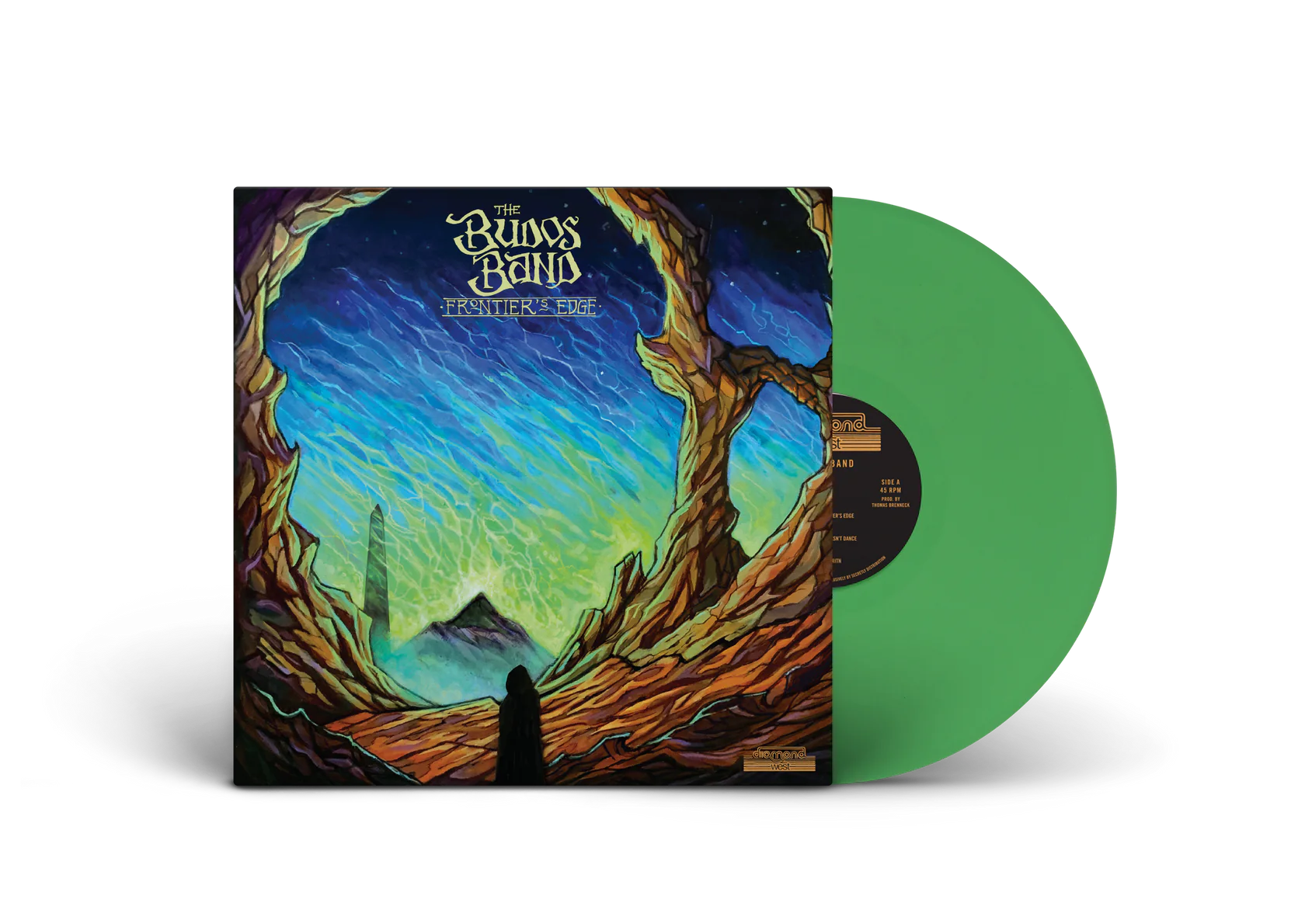 The Budos Band Frontier's Edge LP lime vinyl instrumental